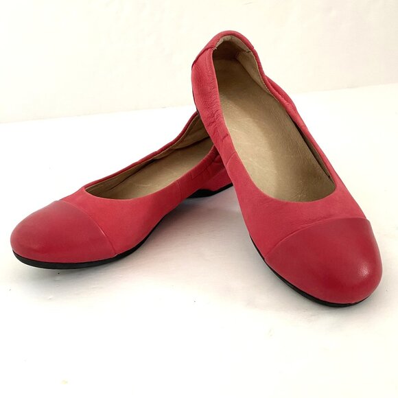 Dansko Red Flat Shoes - Picture 1 of 12